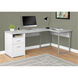 Ramapo 79 X 47 inch White and Grey Computer Desk