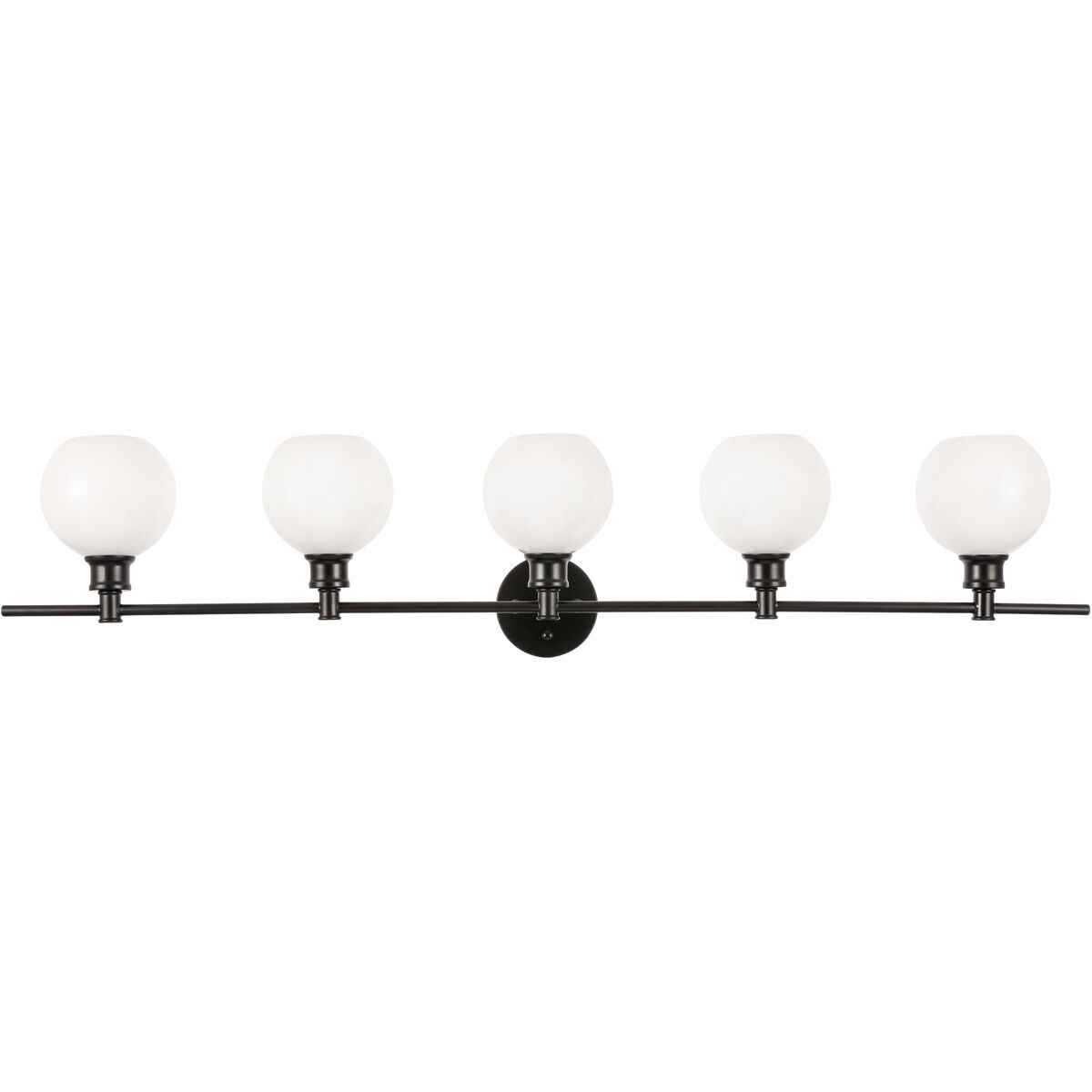 Syracuse 5 Light 47 inch Black Wall sconce Wall Light