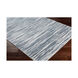 Amherst 94 X 31 inch Denim/Charcoal/Light Gray/White Rugs, Runner