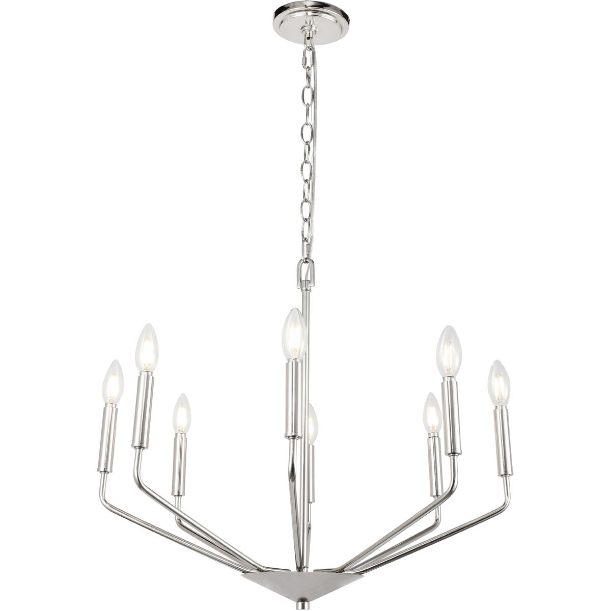 Geneseo 8 Light 25 inch Chrome Pendant Ceiling Light