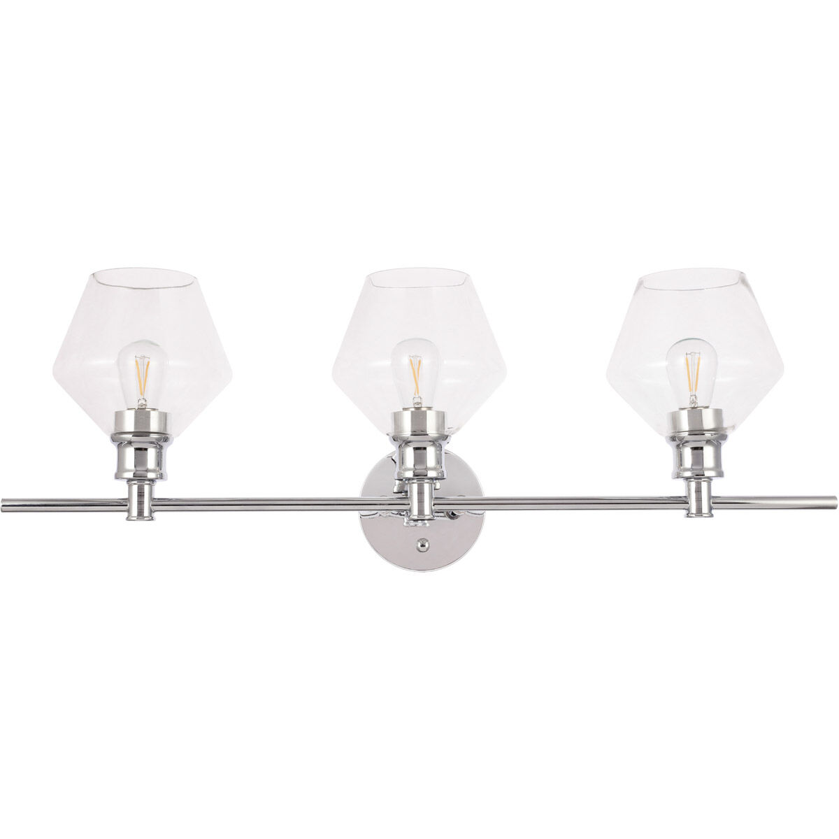 Rochester 3 Light 28 inch Chrome Wall sconce Wall Light