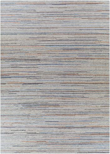 Croghan 132 X 96 inch Light Gray Rug, Rectangle