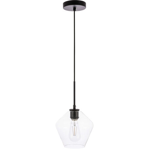 Rochester 1 Light 8 inch Black Pendant Ceiling Light
