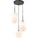 Rochester 3 Light 17 inch Black Pendant Ceiling Light