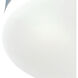 Delano 2 Light 9 inch Gray Flush Mount Ceiling Light, Medium