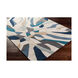 Scranton 96 X 30 inch Bright Blue/Navy/Taupe/Beige/Ivory/Denim Rugs, Polyester