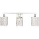 Adams 3 Light 24 inch Chrome Wall sconce Wall Light