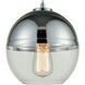 Kingsbury 1 Light 8 inch Polished Chrome Mini Pendant Ceiling Light