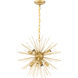 Esopus 8 Light 20 inch Brass Pendant Ceiling Light