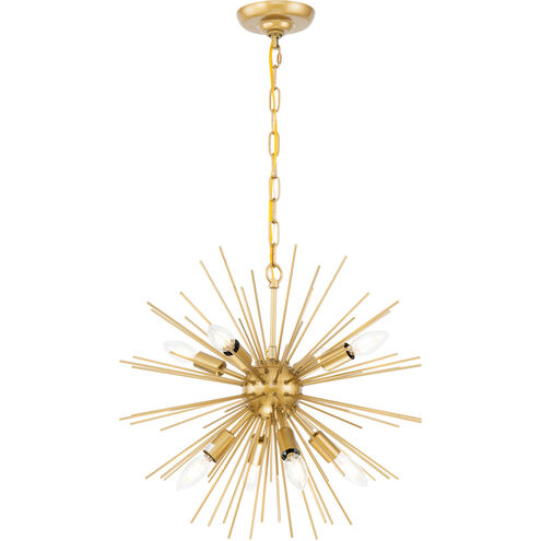 Esopus 8 Light 20 inch Brass Pendant Ceiling Light
