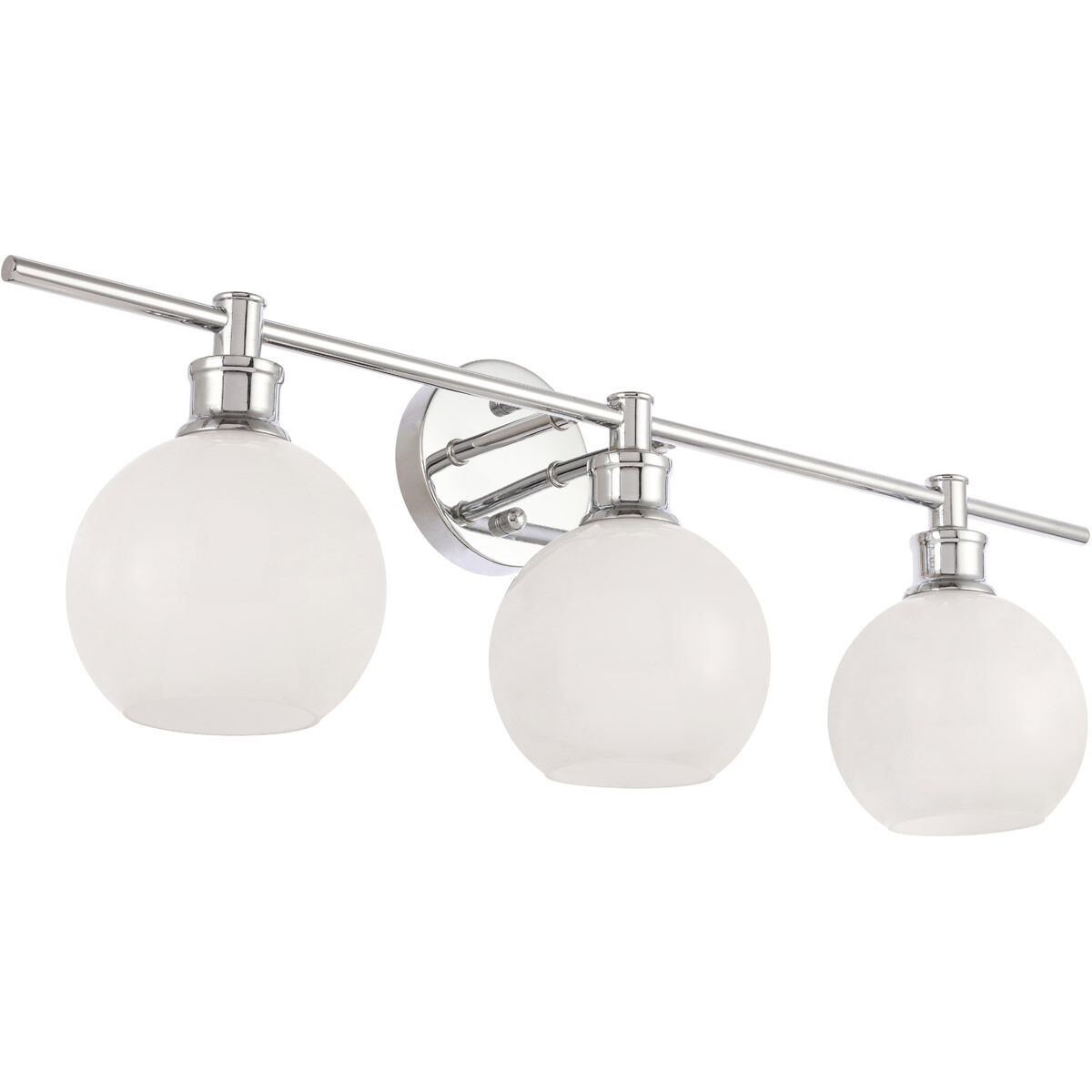 Syracuse 3 Light 28 inch Chrome Wall sconce Wall Light