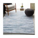 Amherst 91 X 63 inch Denim/Charcoal/Light Gray/White Rugs, Rectangle