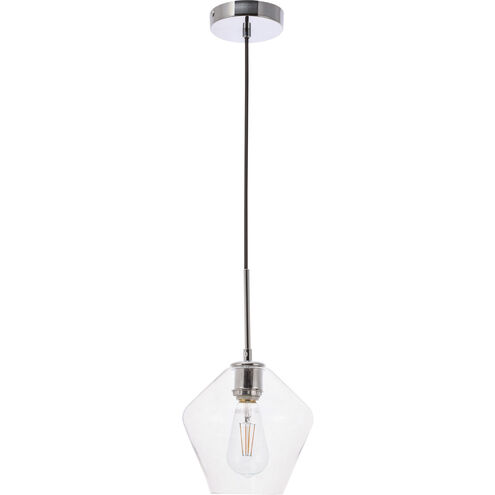 Rochester 1 Light 8 inch Chrome Pendant Ceiling Light