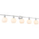 Syracuse 5 Light 47 inch Chrome Wall sconce Wall Light