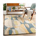 Philadelphia 180 X 144 inch Denim/Sea Foam/Tan/Light Gray/Wheat Rugs, Wool