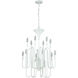 Tupper 12 Light 22 inch Matte White Chandelier Ceiling Light