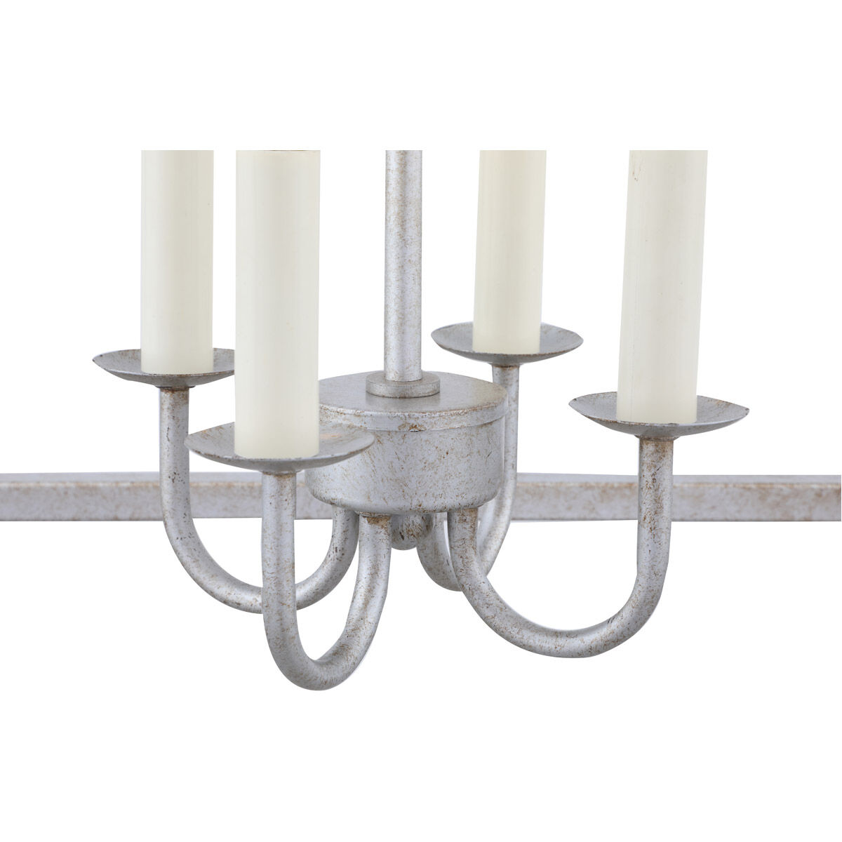 Oyster Bay 4 Light 16 inch Vintage Silver Pendant Ceiling Light