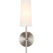 Brandywine 1 Light 5 inch Burnished Nickel Wall sconce Wall Light