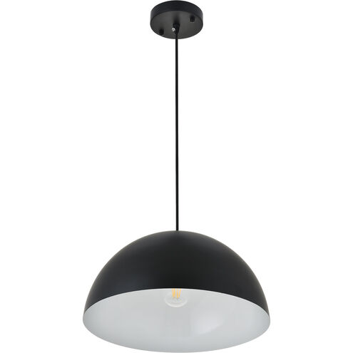 Scotland 1 Light 14 inch Black Pendant Ceiling Light