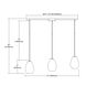 Murrysville 3 Light 36 inch Satin Nickel Mini Pendant Ceiling Light, Linear