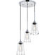 Phoenixville 3 Light 16 inch Chrome Pendant Ceiling Light