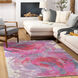 Wilkes-Barre 72 X 48 inch Pink Rug, Rectangle
