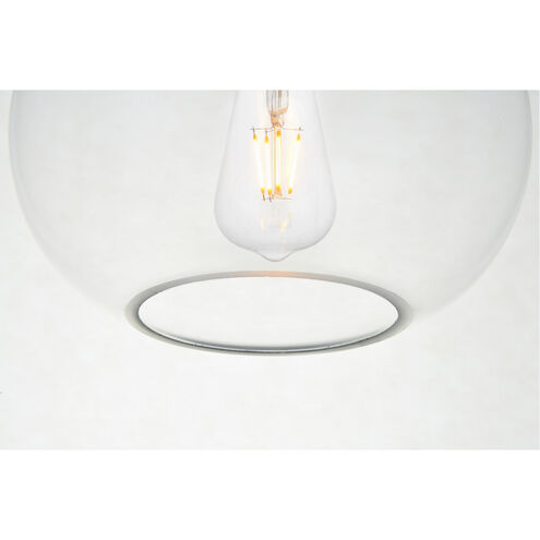 Gwynedd 1 Light 8 inch Chrome Pendant Ceiling Light