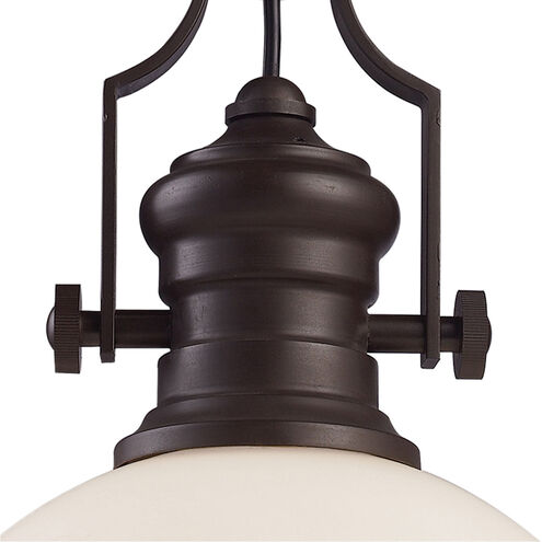 Pittsburgh 1 Light 13 inch Oil Rubbed Bronze Pendant Ceiling Light