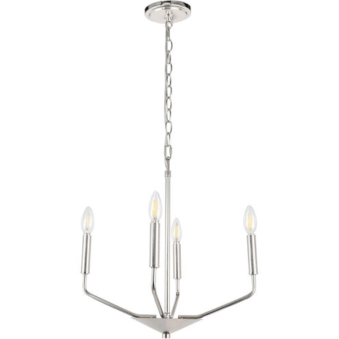 Geneseo 4 Light 18 inch Chrome Pendant Ceiling Light