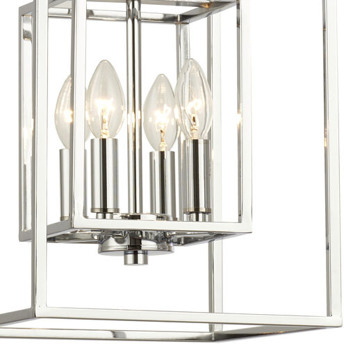 Dekalb 4 Light 10 inch Chrome Pendant Ceiling Light