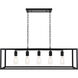 Coatesville 5 Light 9 inch Black Pendant Ceiling Light