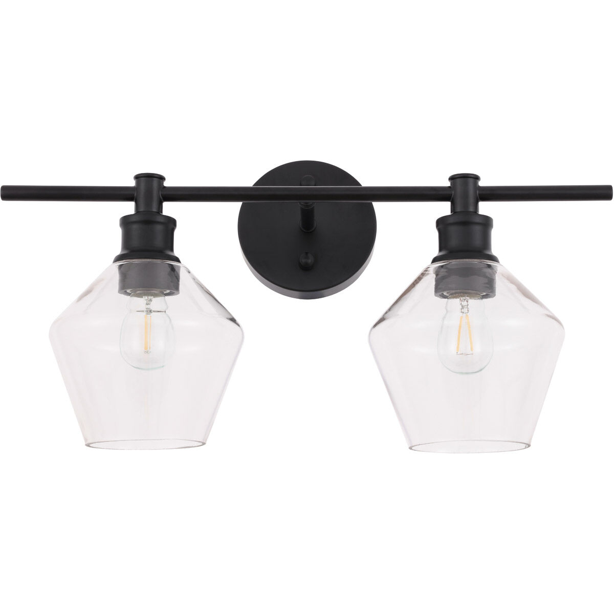 Rochester 2 Light 19 inch Black Wall sconce Wall Light