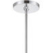 Croton 1 Light 10 inch Polished Chrome Mini Pendant Ceiling Light