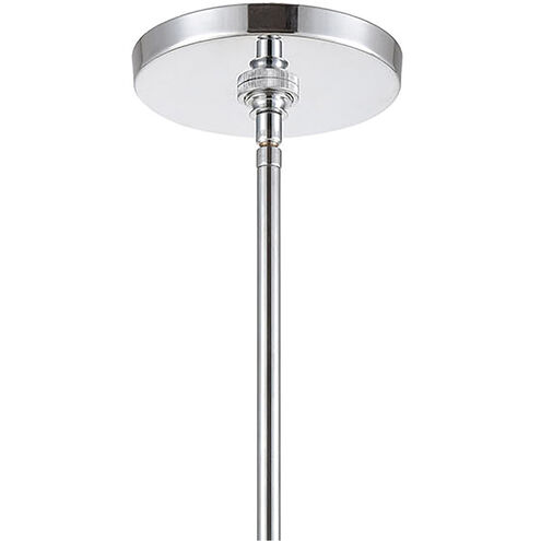Croton 1 Light 10 inch Polished Chrome Mini Pendant Ceiling Light