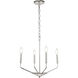 Geneseo 4 Light 18 inch Chrome Pendant Ceiling Light