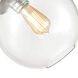 Croton 1 Light 10 inch Polished Chrome Mini Pendant Ceiling Light