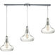 Lockport 3 Light 36 inch Polished Chrome Multi Pendant Ceiling Light, Configurable