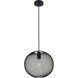 Marbletown 1 Light 11 inch Black Pendant Ceiling Light