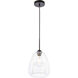 Menallen 1 Light 8 inch Black Pendant Ceiling Light