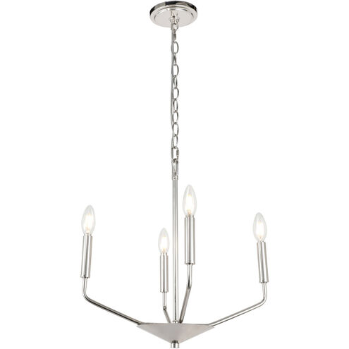 Geneseo 4 Light 18 inch Chrome Pendant Ceiling Light