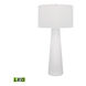 Ambridge 36 inch 9.50 watt White Table Lamp Portable Light, with Night Light