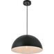 Scotland 1 Light 16 inch Black Pendant Ceiling Light