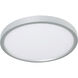 Montauk LED 12 inch Satin Nickel Flush Mount Ceiling Light