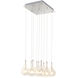 Albion 9 Light 14 inch Polished Chrome Multi-Light Pendant Ceiling Light