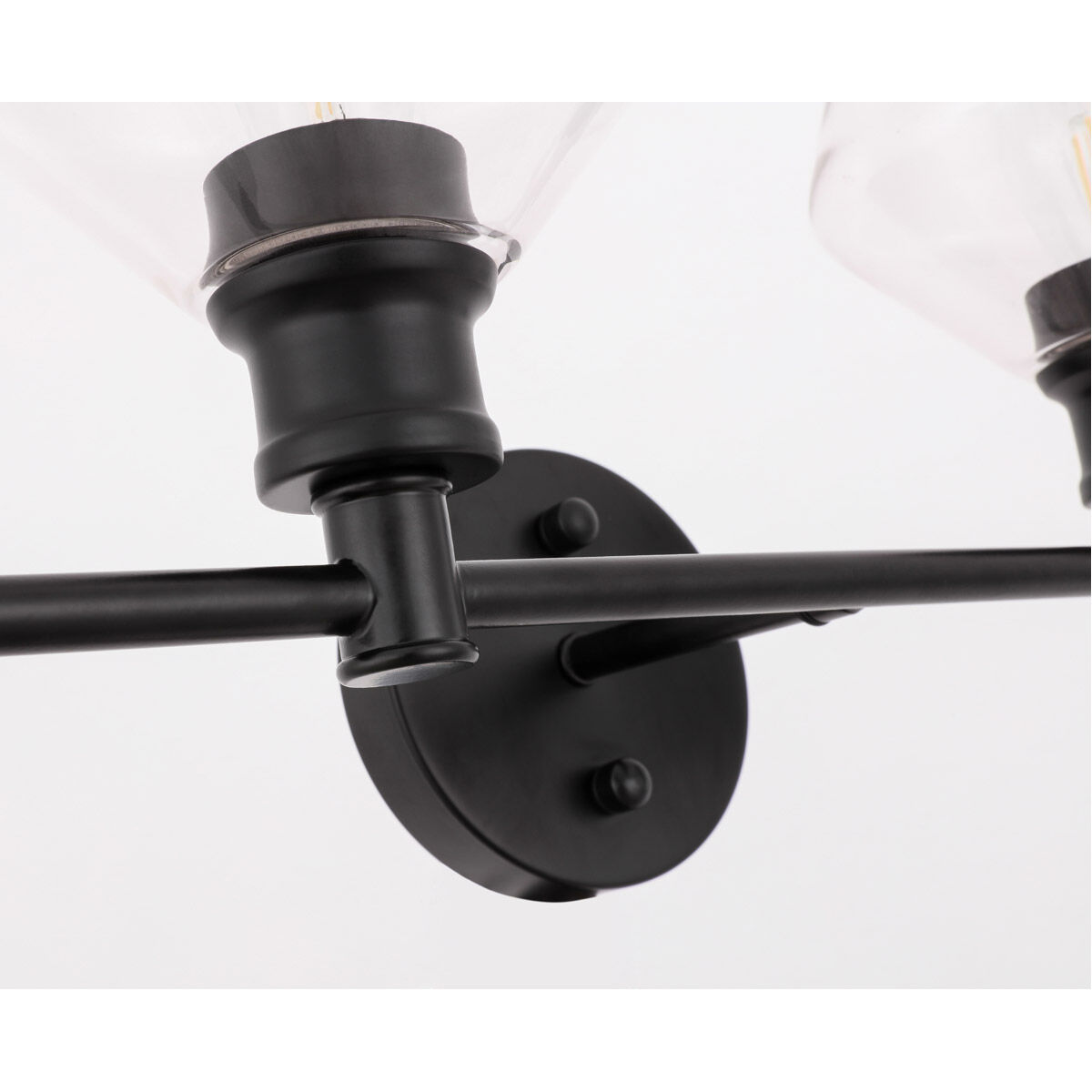 Rochester 2 Light 19 inch Black Wall sconce Wall Light