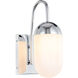 Malta 1 Light 4.8 inch Chrome Wall sconce Wall Light