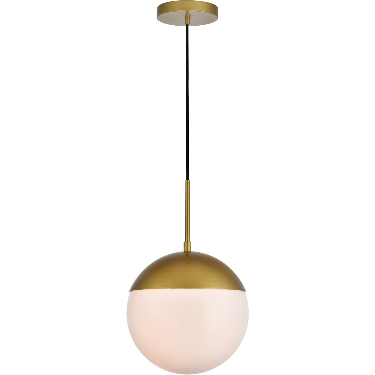 Oyster Bay 1 Light 10 inch Brass Pendant Ceiling Light