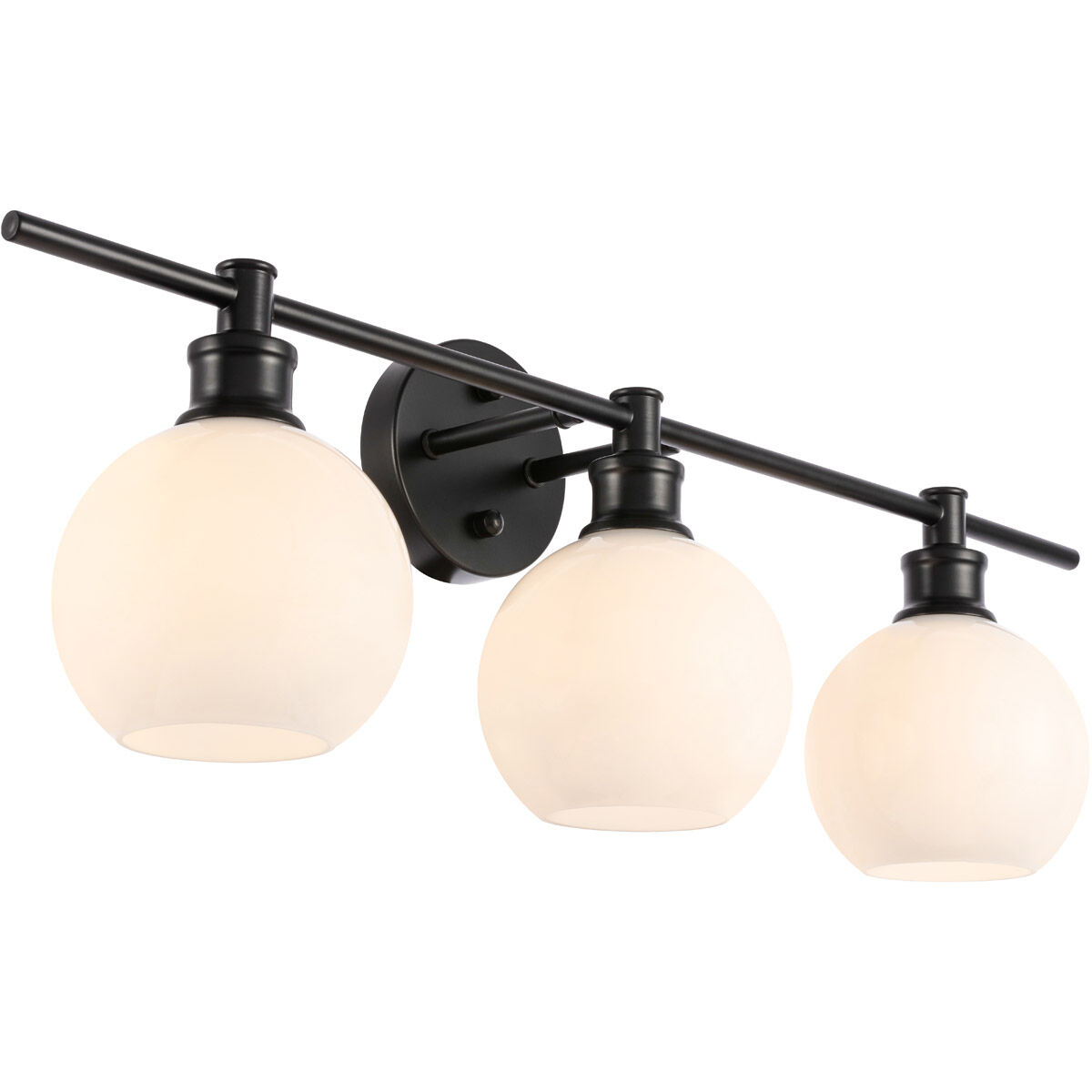 Syracuse 3 Light 28 inch Black Wall sconce Wall Light