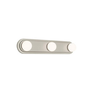 Montauk LED 24.02 inch Satin Nickel Bath Vanity Wall Light