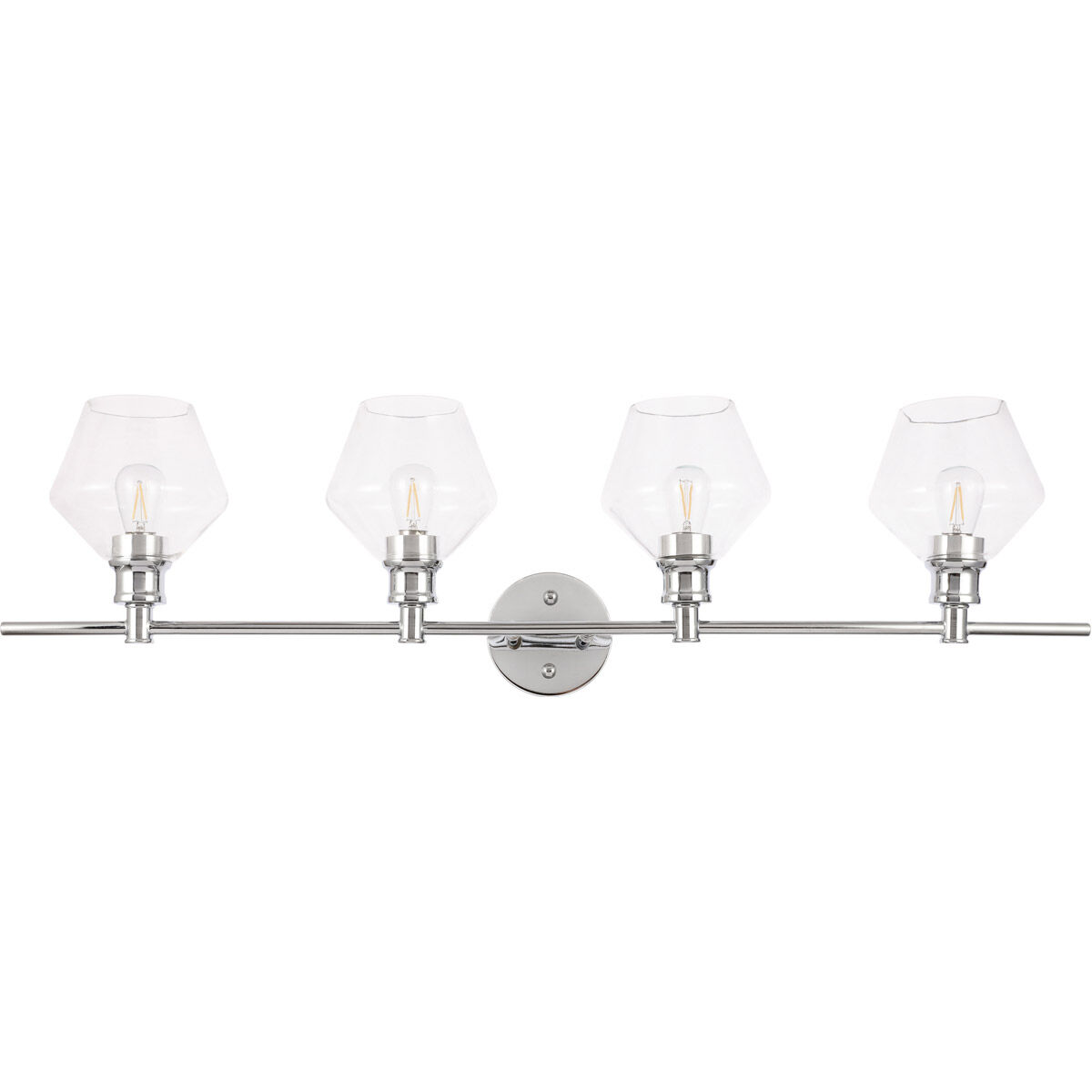 Rochester 4 Light 38 inch Chrome Wall sconce Wall Light